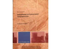 В.В. Лихолетов, Управление организацией (предприятием)